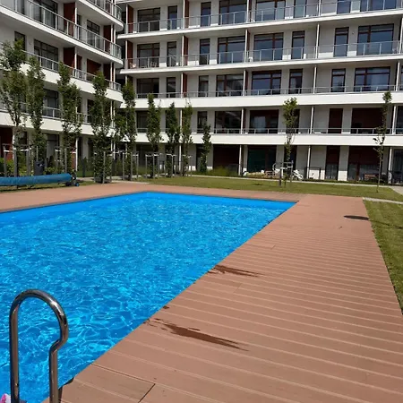 Szmaragdowy Prestige 150 M Od Plazy Z Basenem Appartamento